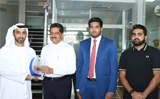 His Highness Sheikh Ahmed Bin Humaid Al-Nuaimi Visits Gulf Medical University